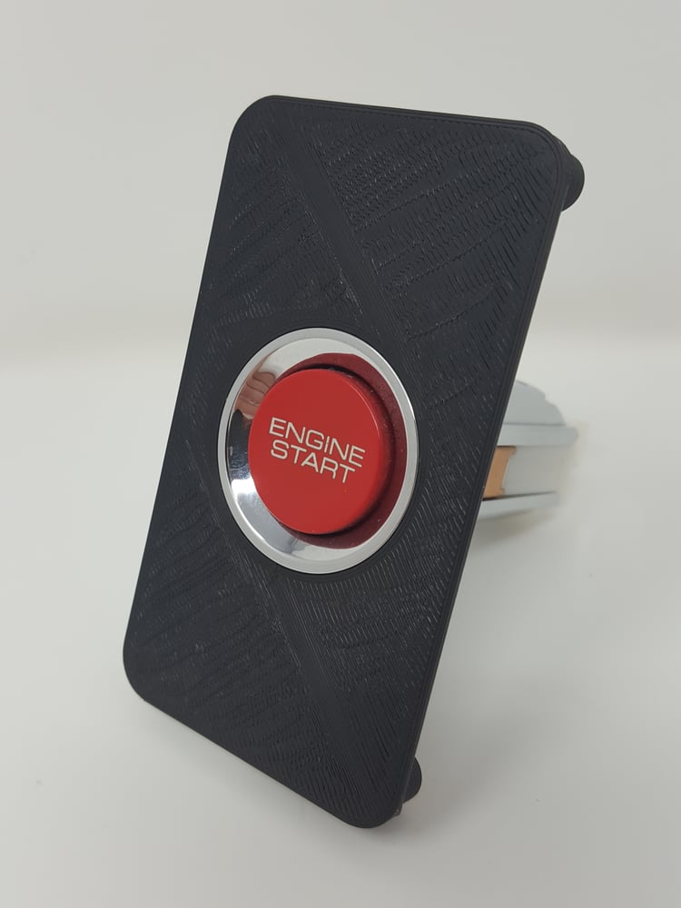 90-93 Acura Integra S2000 Push Button Start Panel (Climate Control Slot