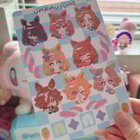 Image 4 of Uma Musume Sticker Sheets