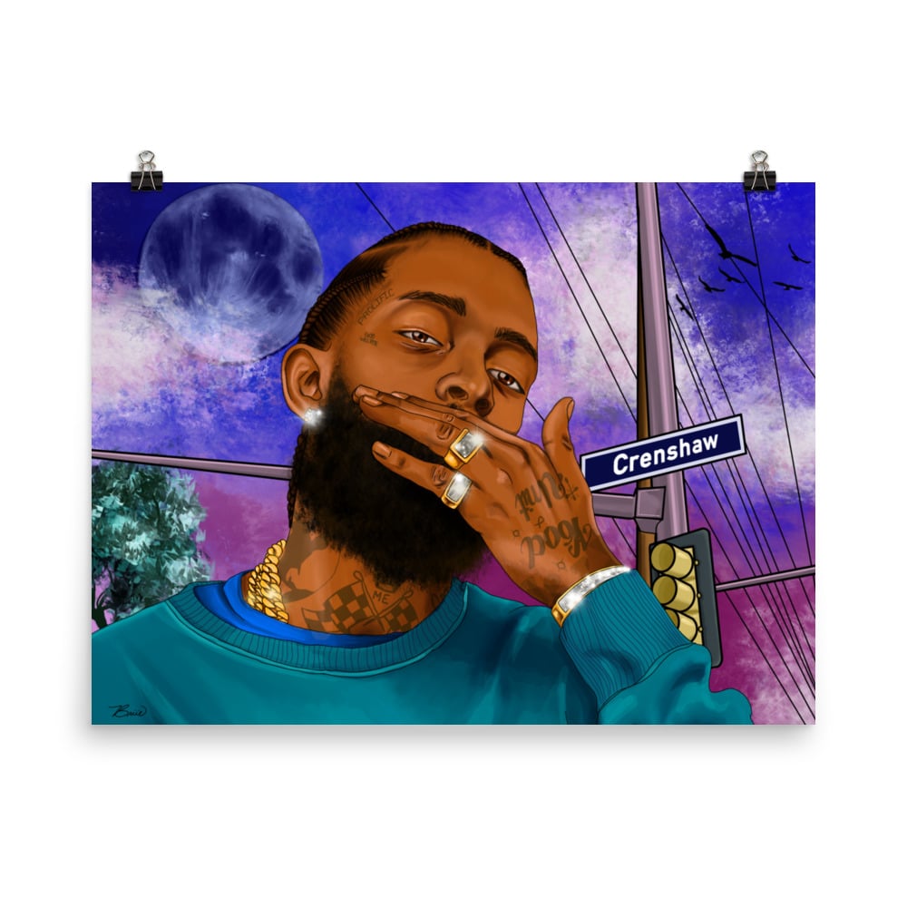 Image of NIPSEY HUSSLE print