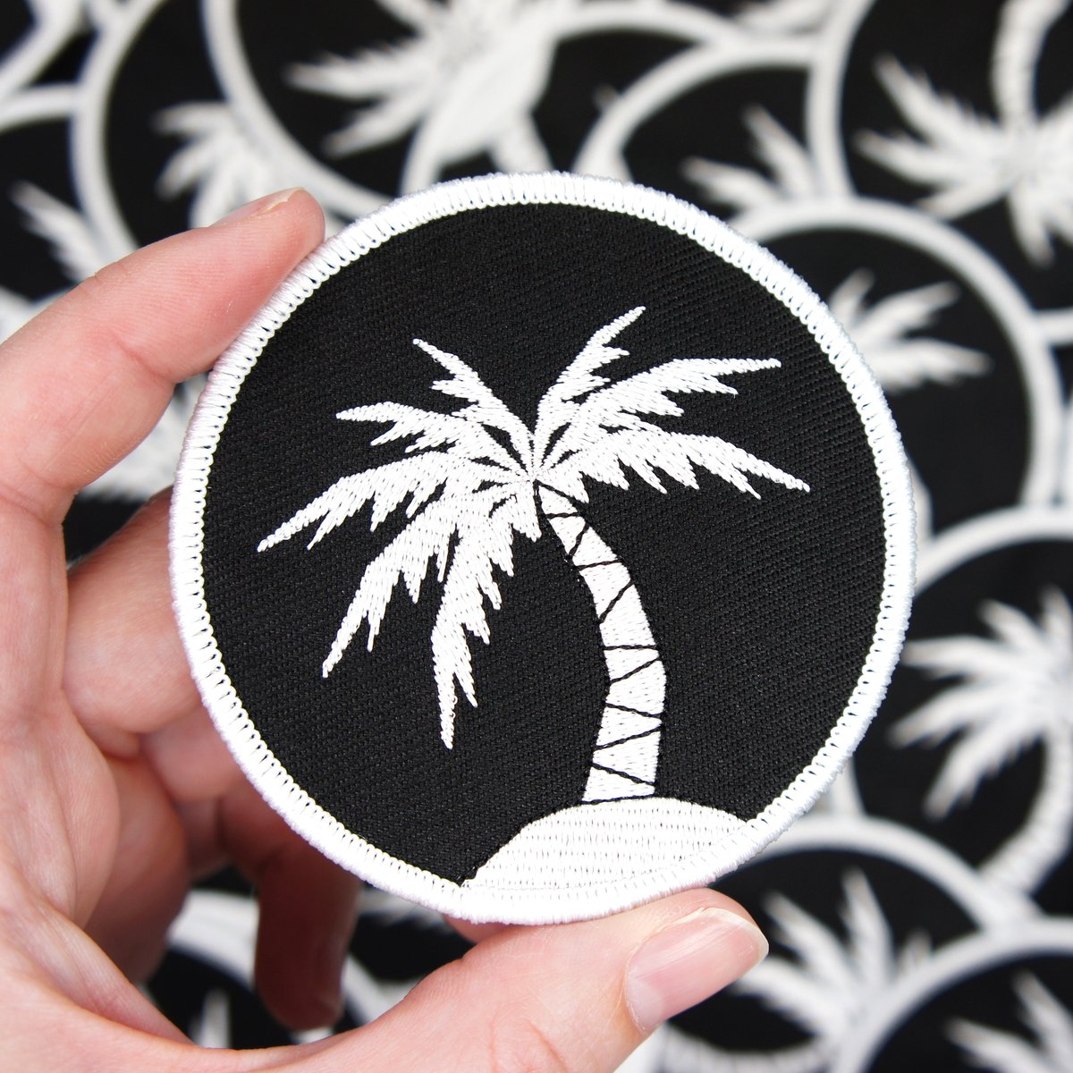 Palm Tree Iron-On Patch