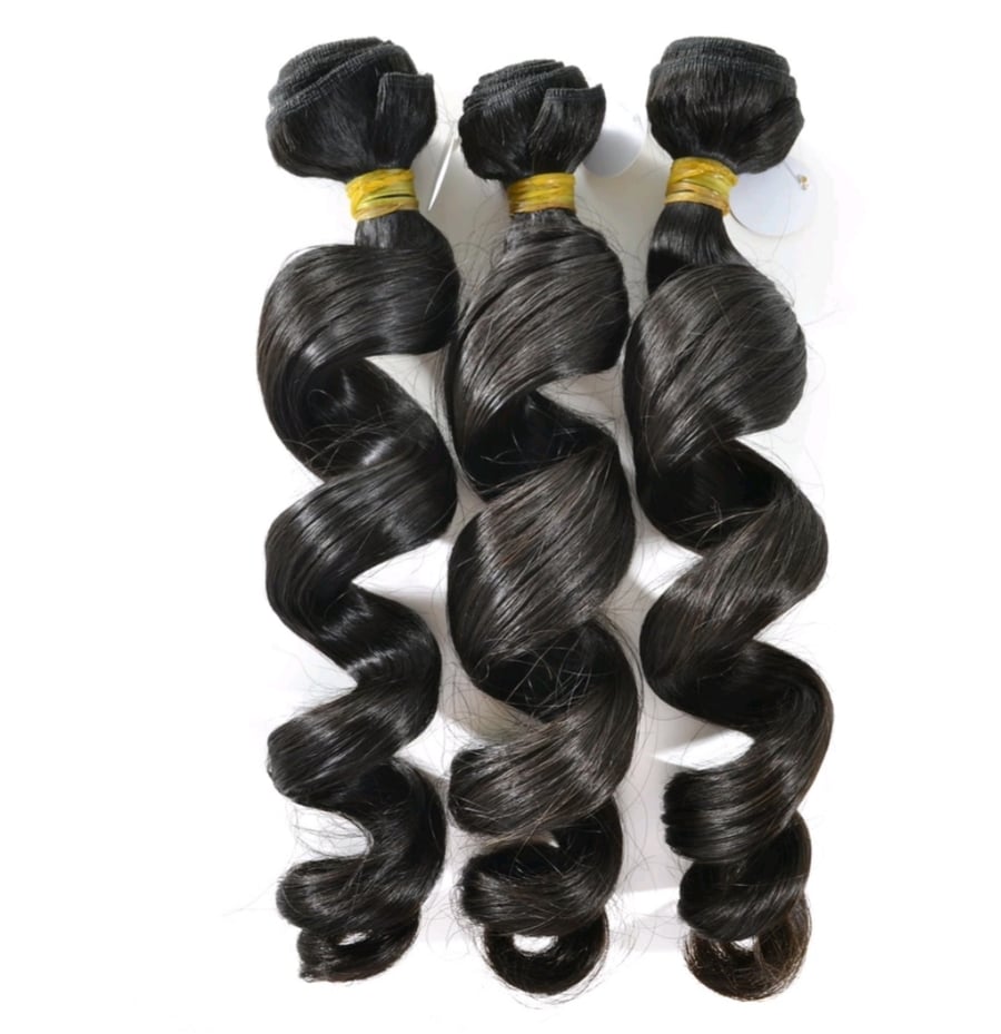 Image of BRAZILIAN REMY VIRGIN LOOSE WAVE/ LOOSE DEEP WAVE