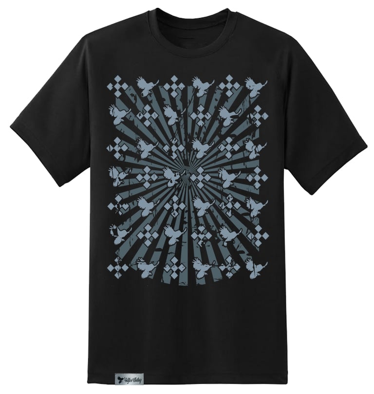 Image of EDIFICE CLOTHING STARBURST MEN'S 2 COLOR HAND PRINTED SHORT SLEEVE S-XXL