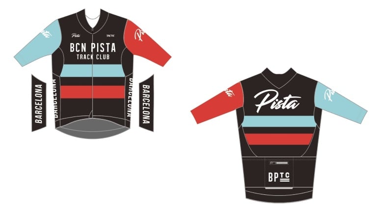 Image of Cycling Jersey - Barcelona Pista '18