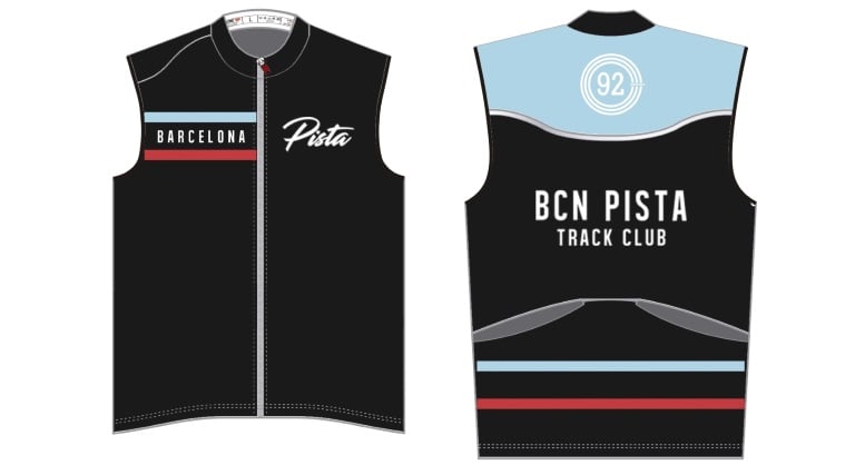 Image of Cycling Gilet - Barcelona Pista '18