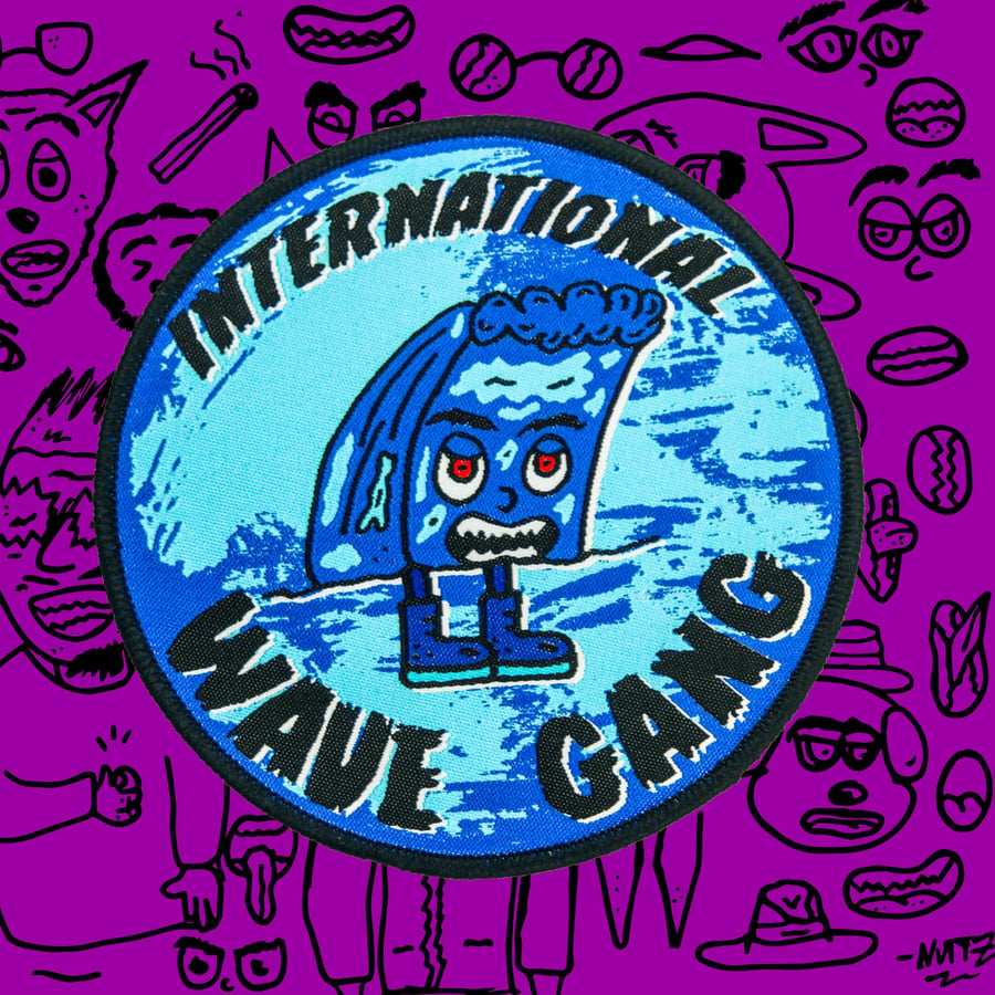 Image of INTERNATIONAL WAVE GANG PATCH
