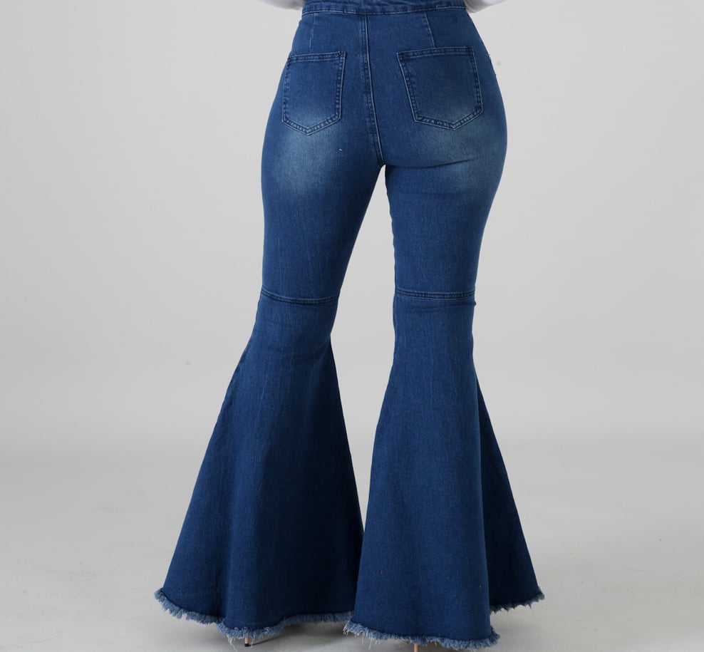 Image of Denim Bell Jeans