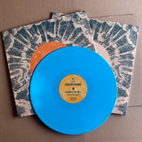 Image 2 of THE BAND WHOSE NAME IS A SYMBOL / SHOOTING GUNS 'In Search Of Highs Vol 2' Blue Vinyl LP