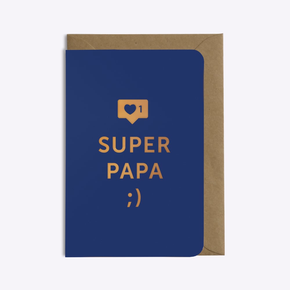 Image of CARTE SUPER PAPA