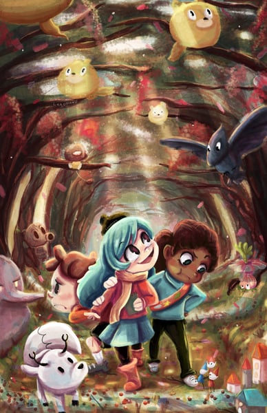 Image of Hilda Series Art Print