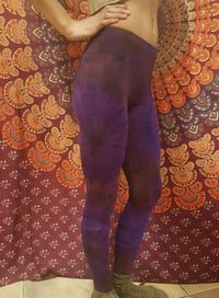 Tie-Dye Leggings Purple