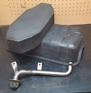 Image of 68-73 510 Vg30e swap oil pan