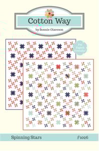 Image of Spinning Stars Paper Pattern #1026
