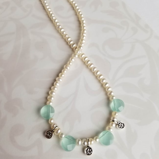 Seafoam Celebration Necklace