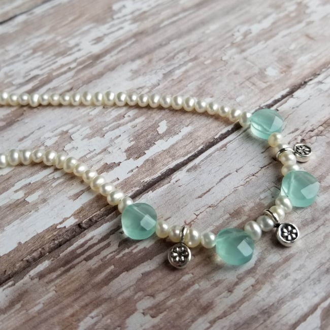 Seafoam Celebration Necklace