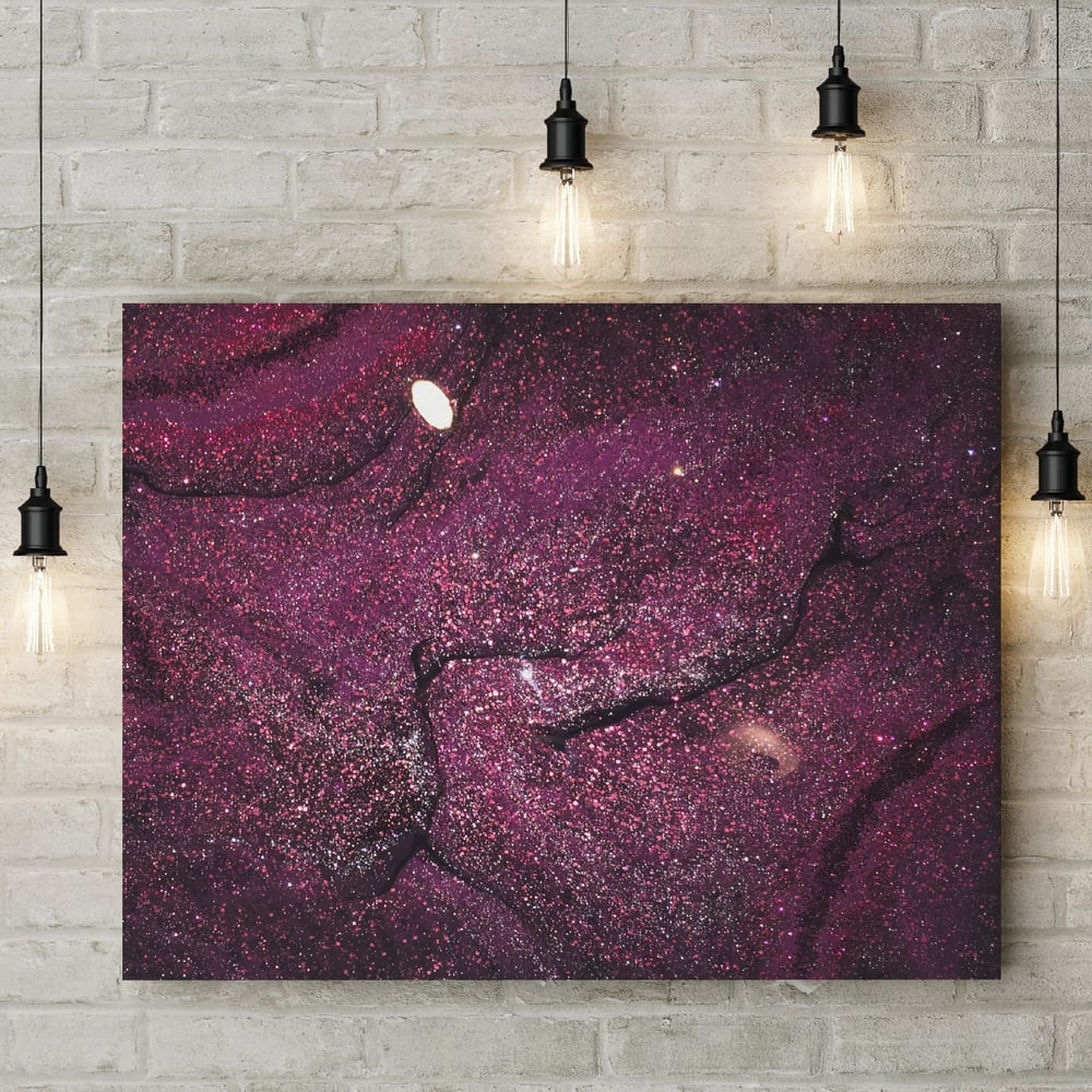 Image of Hot Pink & Black Sparkle 