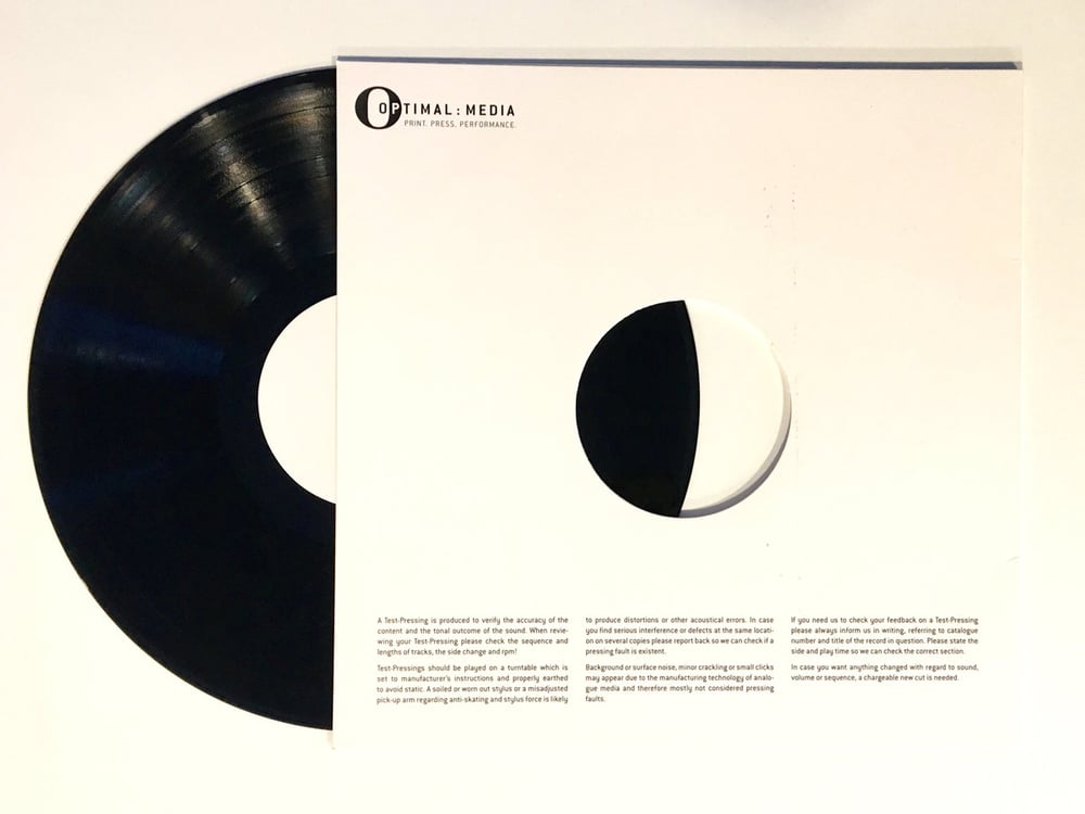 Image of Nicolai Dunger ‎– Arkebuseringen Av Egot (Signed Vinyl Test Pressing)