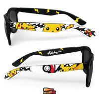 Image 3 of Custom Pikachu Pokemon glasses/sunglasses by Ketchupize