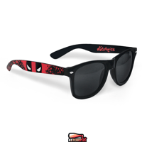 Image 2 of Custom Deadpool splatter glasses/sunglasses by Ketchupize
