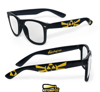 Image 1 of Custom Zelda Wingcrest glasses/sunglasses by Ketchupize