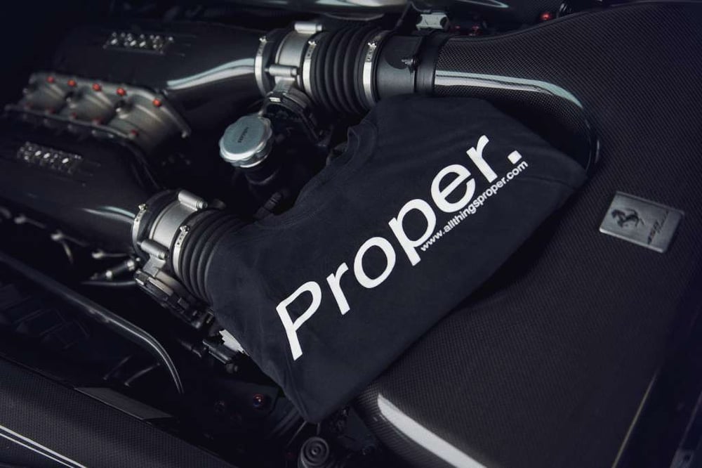 Image of Classic Proper. Tee - Black