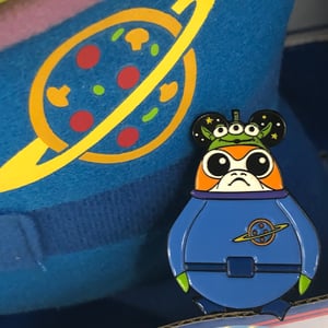 Image of Toy Alien Porg's Adventures In Mousetown | Soft Enamel Pin | Fantasy Pin