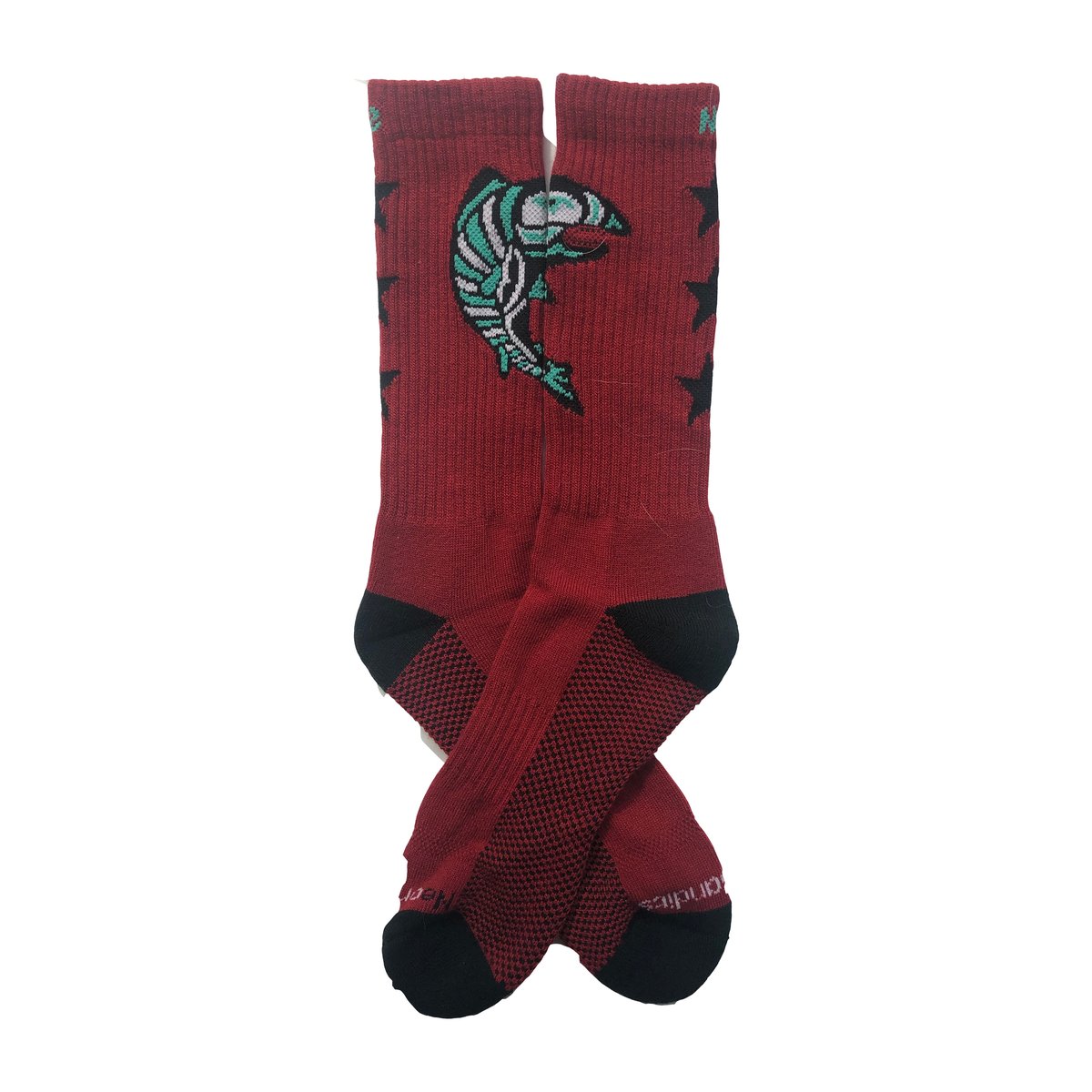 Seattle Sockeye — NEW Socks Red, Black