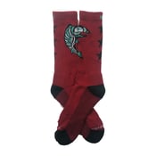 Image of NEW Socks - Red, Black