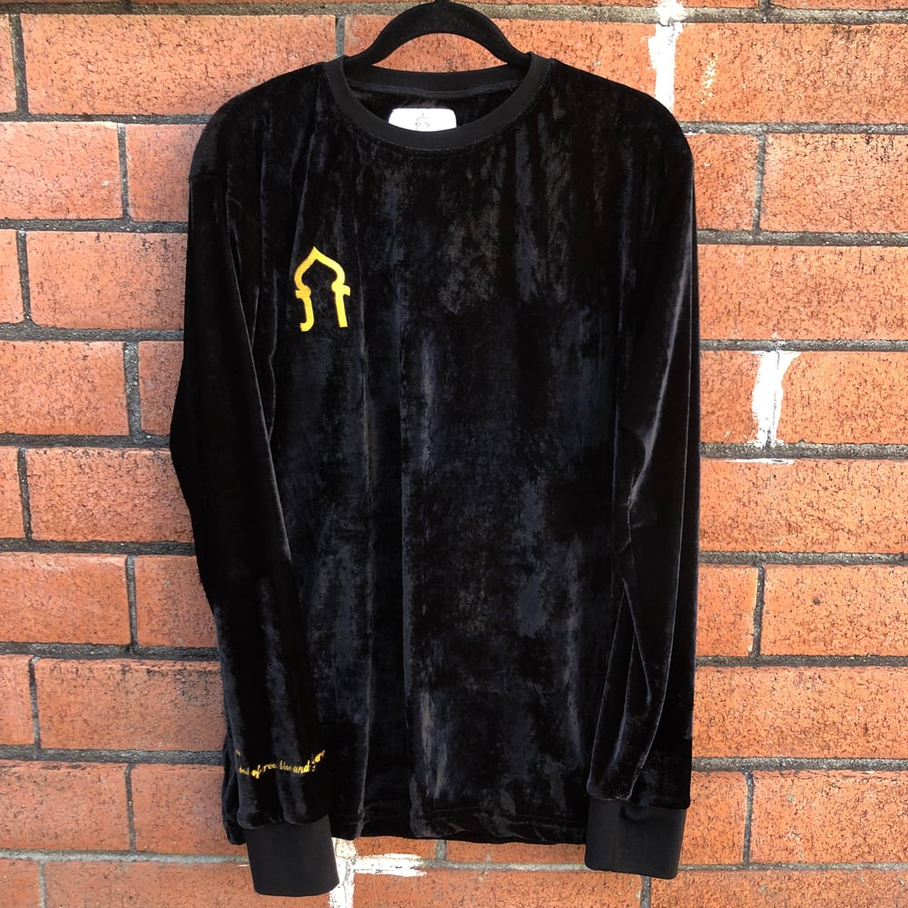 Image of Best of Creation Velour Long-Sleeve (Black)