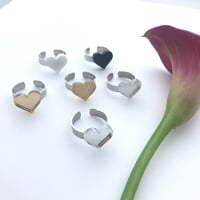 Image 1 of Prstýnek Srdíčko menší 