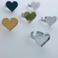 Image 2 of Prstýnek Srdíčko větší 