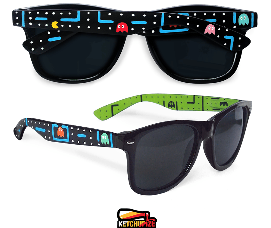 Custom arcade video game glasses/sunglasses by Ketchupize Ketchupize