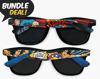 Superman and Wonder woman sunglasses bundle by Ketchupize