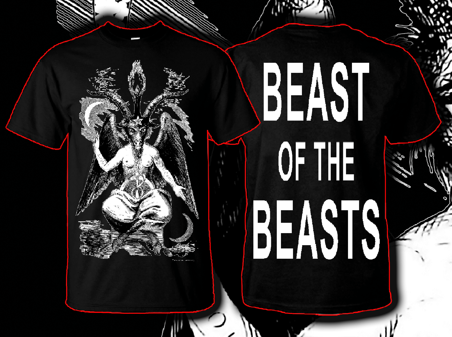 Image of BAPHOMET ART - 2 Designs