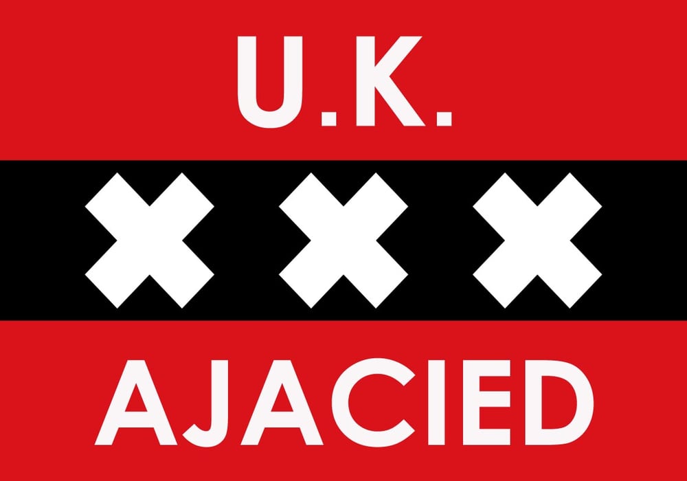 Image of U.K. AJACIED STICKER