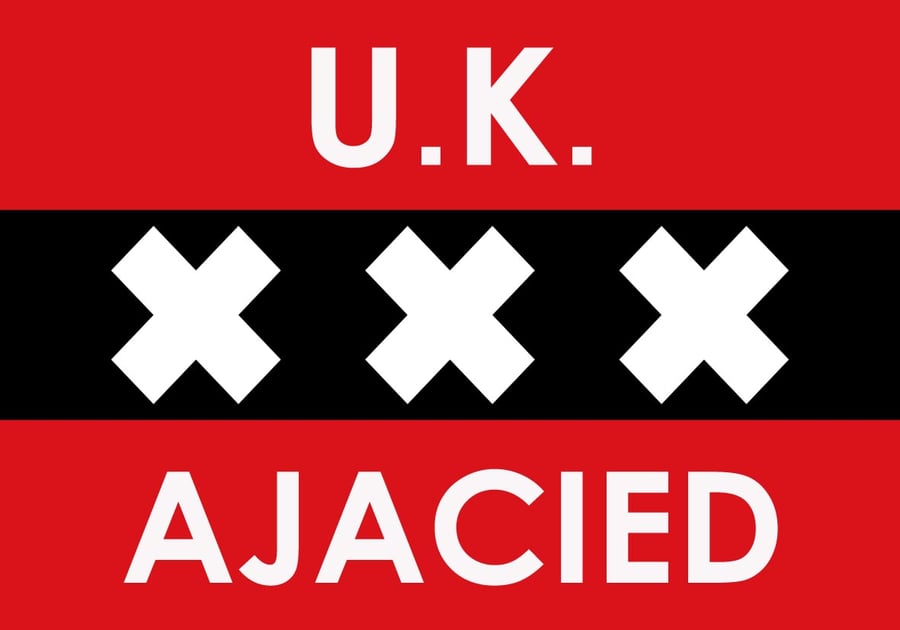 Image of U.K. AJACIED STICKER