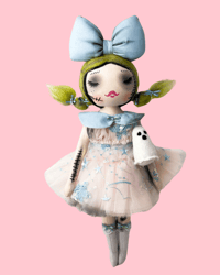 Image 4 of Medium Art Doll Zombie Sweetie