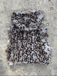 Image 2 of Tornado Mart Femme Faux Fur Cropped Vest - Size XS