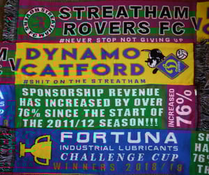 Image of Streatham Rovers v Dynamo Catford Half & Half Scarf