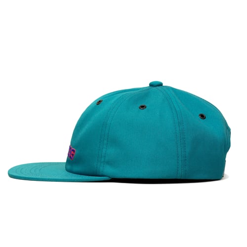 Image of 6 PANEL CAP <br> TEAL