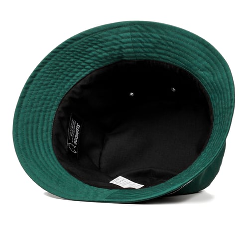 Image of BUCKET HAT <br> BOTTLE GREEN