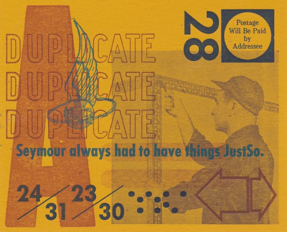 Image of JustSo (folded card, blank)