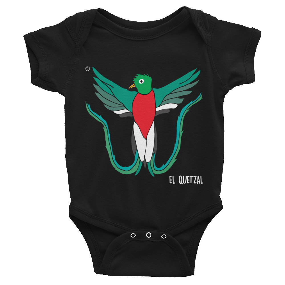 Image of Central American Birds Baby Bodysuits - GUATEMALA