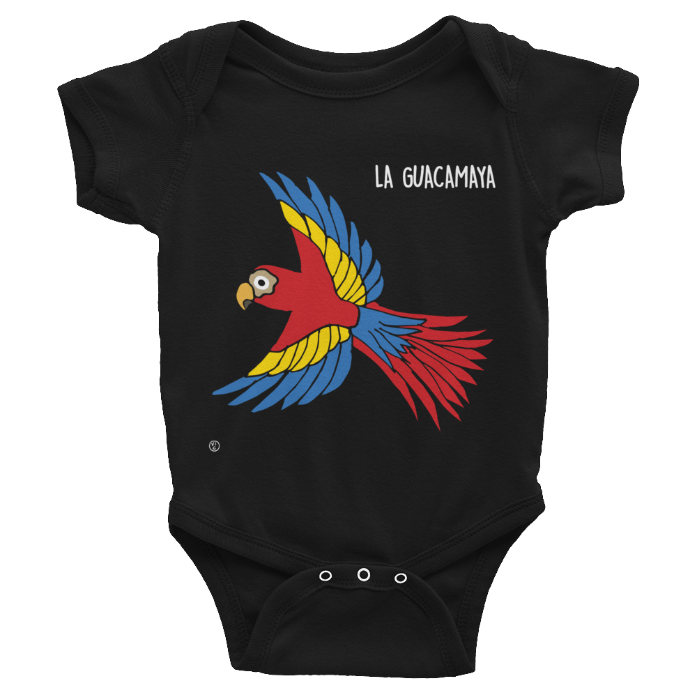 Image of Central American Birds Baby Bodysuits - HONDURAS