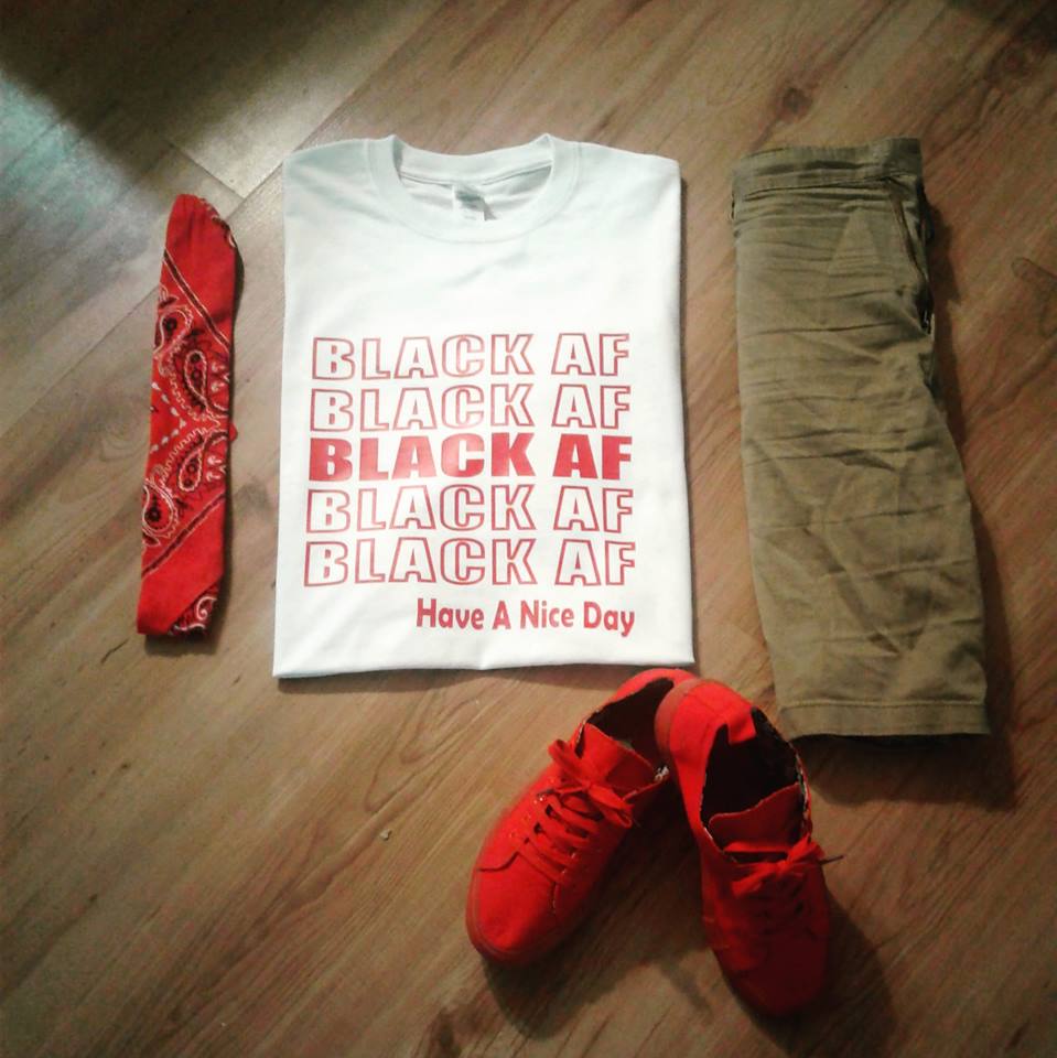 Image of BLACK AF TShirt Bag Tee