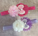 Image of ROCK BOTTOM BLOWOUT SALE Pearl and Bow Headbands- 2 color choices