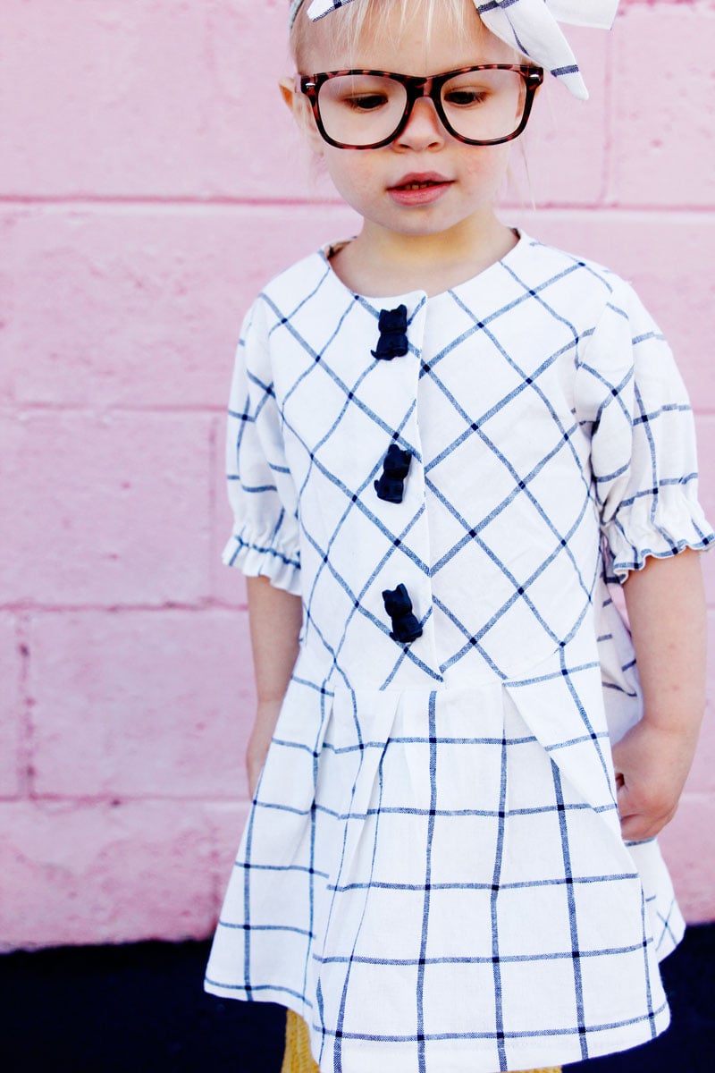 Image of the ZIG ZAG dress pattern