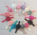 Image of Satin Rosette Headbands-15 color choices