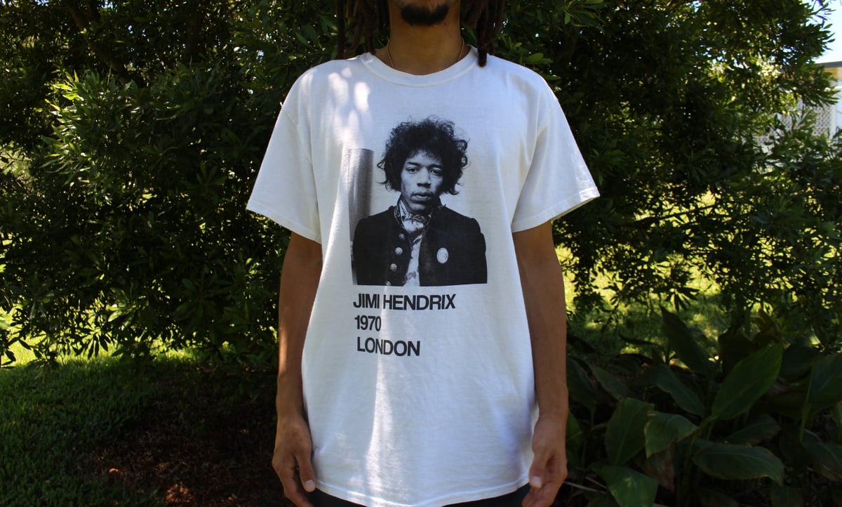Image of Jimi Hendrix 1970 Tour Shirt