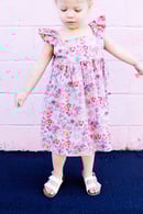 Image 1 of the EASY SUMMER DRESS PATTERN (girls 2T-10)