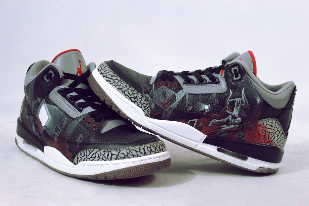 Image of 7 Deadly SIns Custom Shoe Series